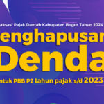 Bappenda Kabupaten Bogor memberlakukan program penghapusan denda Pajak Bumi Bangunan sektor Perkotaan dan Perdesaan (PBB-P2). Foto: Pemkab Bogor