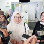Sekda Kota Bogor Syarifah Sofiah saat memberikan keterangan kepada awak media. Foto: Dok Pemkot Bogor