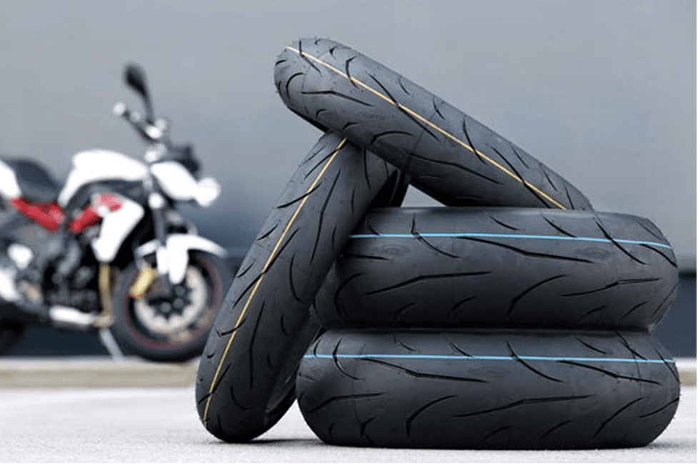 Ilustrasi ban motor. Foto: blibli.com