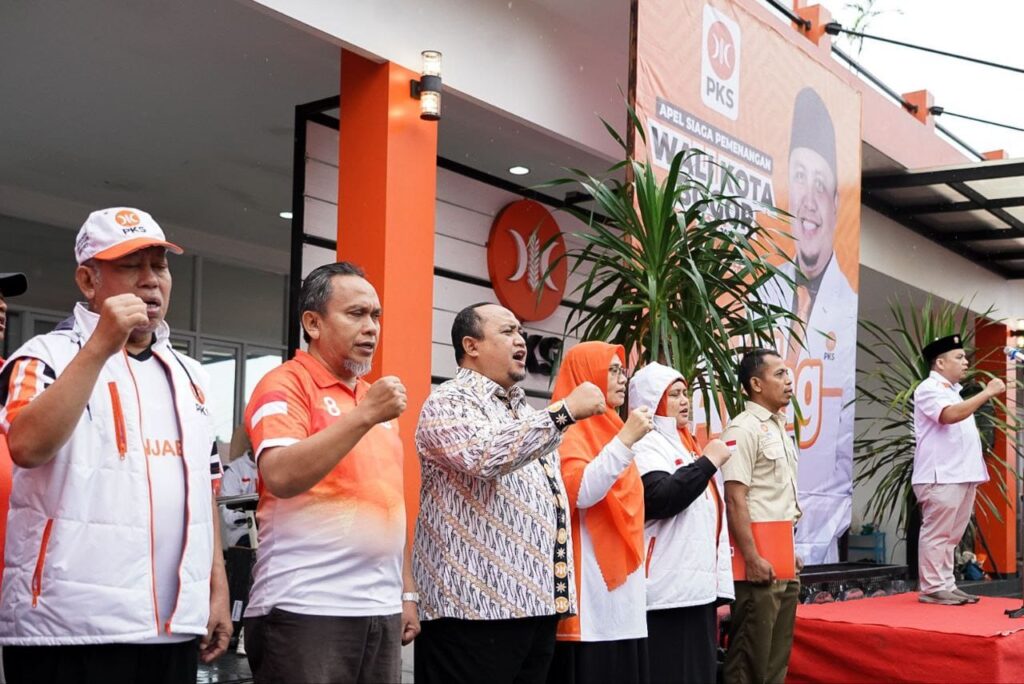 Sambangi 799 RW se-Kota Bogor, Satgas Jabar Putih Siap Menangkan Atang Trisnanto