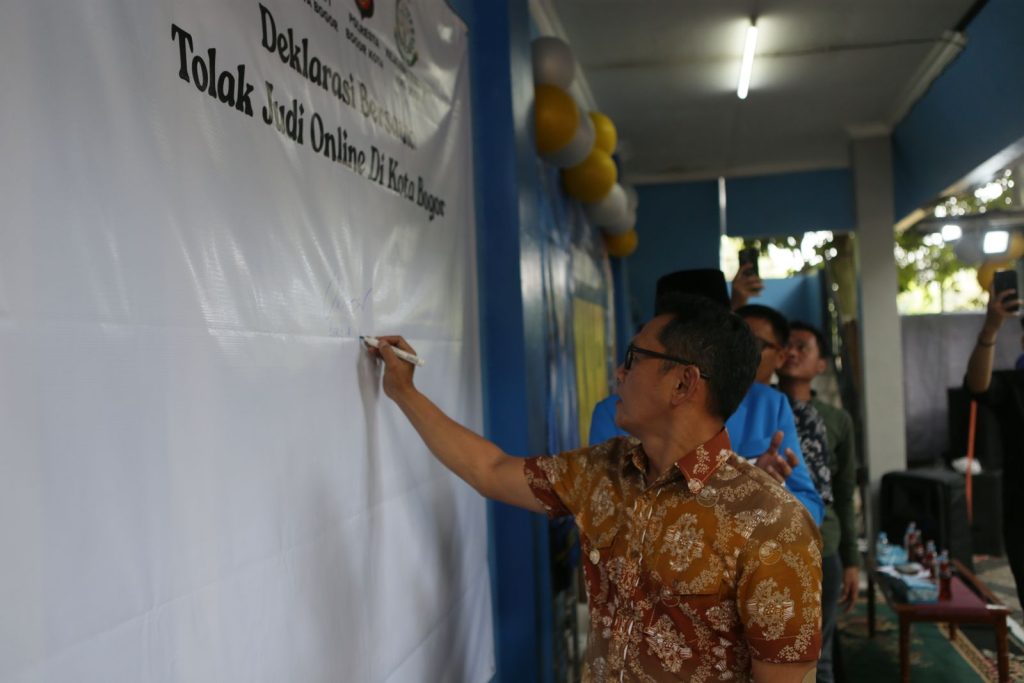 Forkopimda Hingga Seluruh Organisasi Kepemudaan Kota Bogor Kompak Tolak Judi Online
