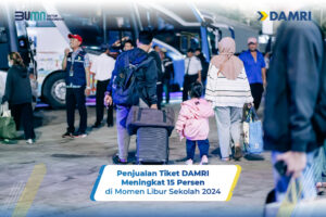 Penjualan Tiket Damri Meningkat 15 Persen di Momen Libur Sekolah