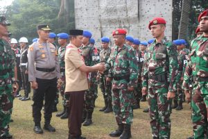 Ribuan Personel Gabungan Siap Amankan Pilkada Kabupaten Bogor