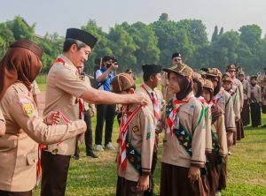 Pesan Mendalam Dedie Rachim di Hari Pramuka ke-63