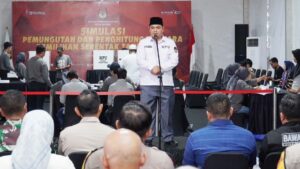 KPU Kota Bogor Gelar Simulasi Pilkada, Pemkot Ajak Warga Memilih
