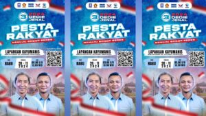 Artis Ibu Kota Meriahkan Pesta Rakyat Menuju Bogor Beres Bersama Paslon Dedie-Jenal