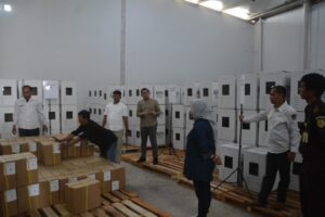 KPU Kota Sukabumi Terima Ratusan Surat Suara Pilkada 2024