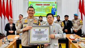 Optimal Dalam Kinerja, Kapolresta Bogor Kota Dianugrahi PRESISI AWARD