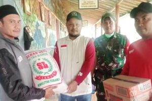 Rudi Heryanto Kunjungi Pengungsi Pergerakan Tanah di Gegerbitung, Salurkan Bantuan dan Dengar Aspirasi Warga