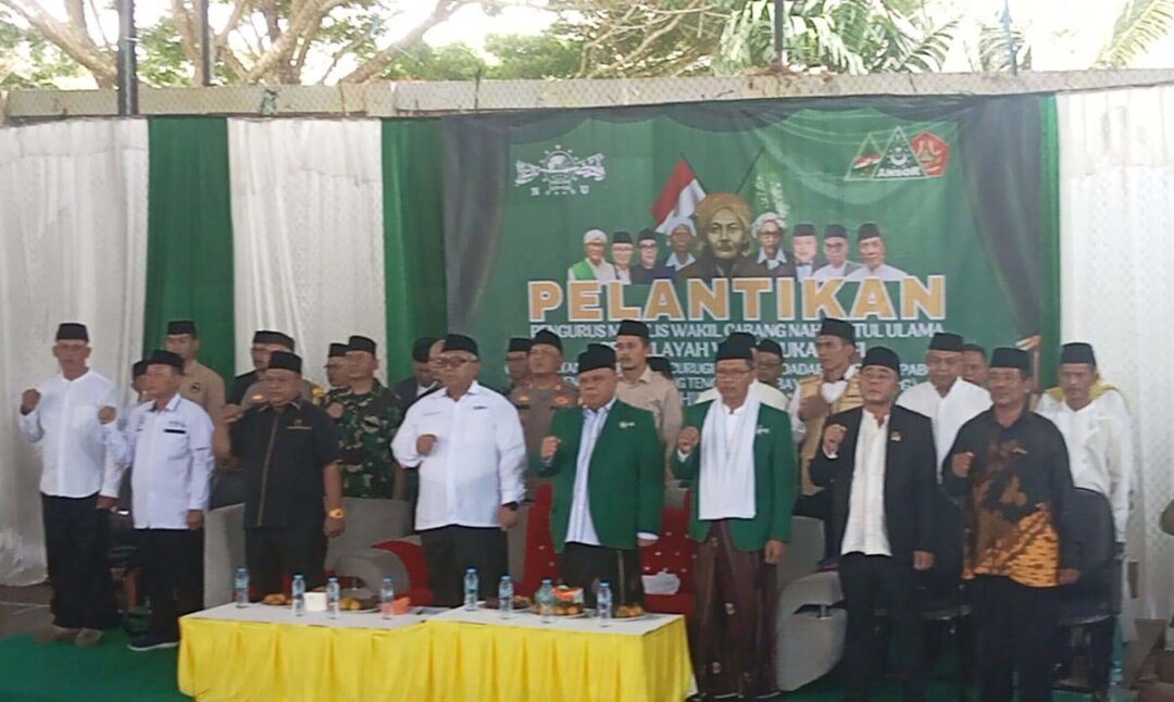 Anggota DPRD Kab. Sukabumi Paoji Nurjaman Harapkan Pengurus MWCNU Wilayah V Terus Bersinergi