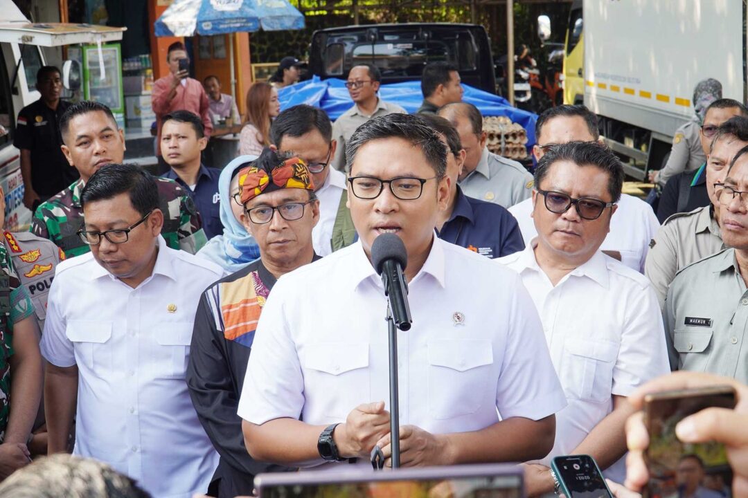 Wamentan Pastikan Stok Lima Bahan Pokok di Kota Bogor Tercukupi