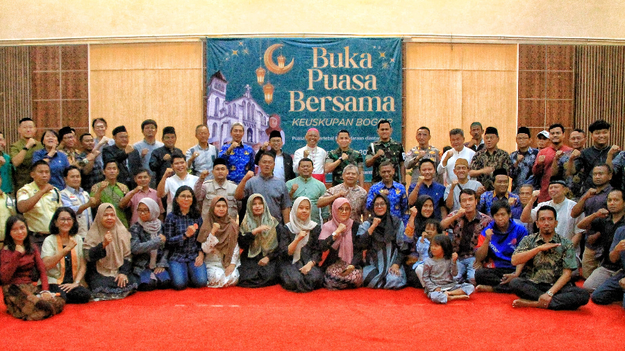 Toleransi : Kesukupan Bogor Gelar Buka Puasa Dengan Wali Kota Bogor dan Kemenag