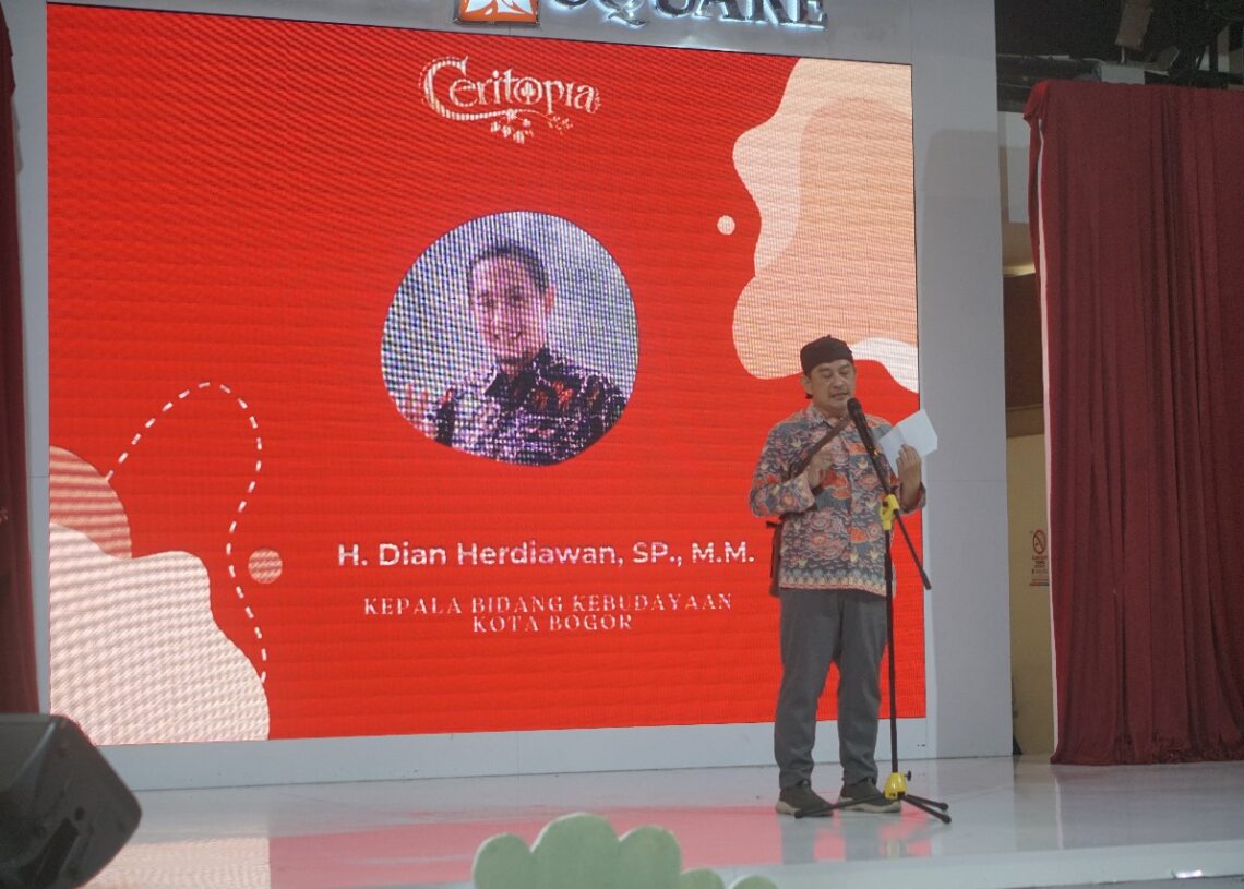 CERITOPIA Ajak Pengunjung Anak Anak di Botani Square Berimajinasi, Langsung Diapesiasi Pemkot Bogor
