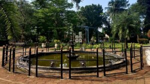 Kolam Taman Heulang Tampak Kotor, Warga Berharap Lebih Diperhatikan