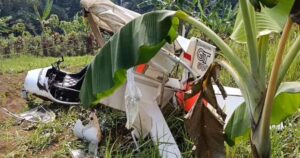 Pesawat Latih Jatuh di Kuburan Warga Ciampea, Begini Kondisi Pilotnya