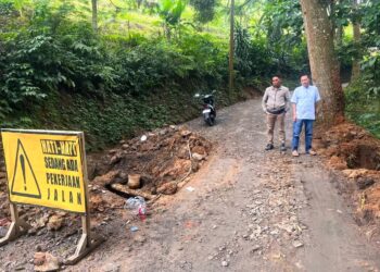 Jalan Wisata Cipayung–Megamendung Ditutup, Warga Diminta Bersabar Demi Akses Nyaman ke Puncak