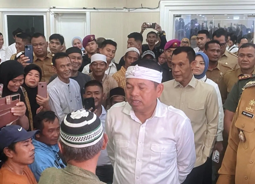 Kang Dedi Turun Gunung! Warga Terdampak Tambang di Bogor Dapat Kompensasi Rp9 Juta, tapi Cairnya Nyicil