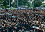 Dedie Rachim Kukuhkan Kontingen Kota Bogor Untuk Porprov Jabar 2026, Target 100 Emas