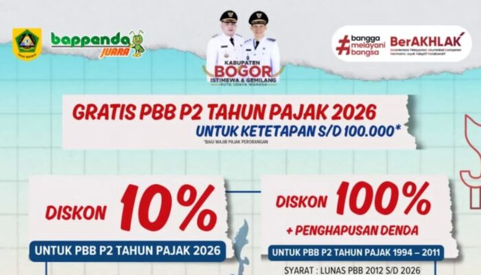 PBB Kabupaten Bogor Resmi Rp0! Ini Daftar Warga yang Bebas Bayar Pajak di 2026
