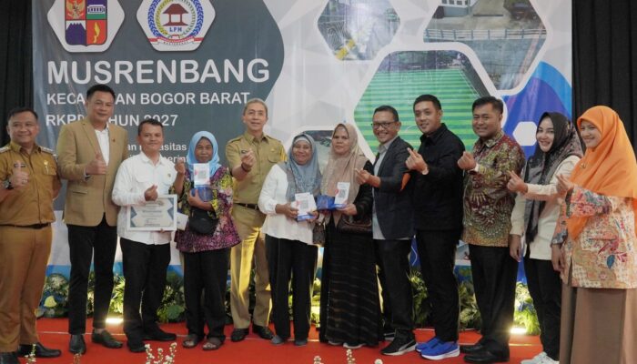 Musrenbang Kecamatan Bogor Barat, DPRD Kota Bogor : Fokus Penataan PKL dan Pembangunan