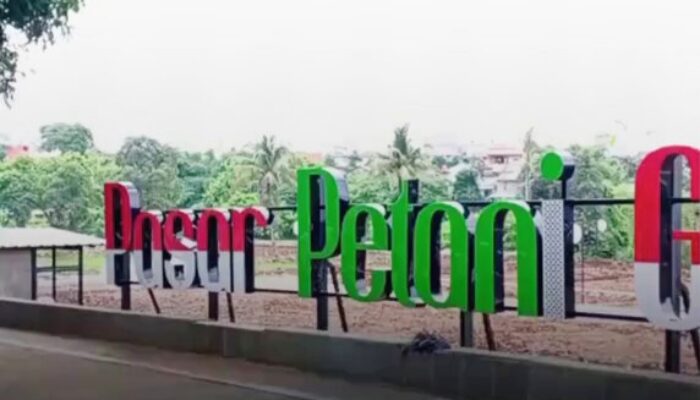 Pasar Petani Garuda Cibinong Tinggal Buka Pintu, Puluhan Petani Sudah Kirim Dagangan