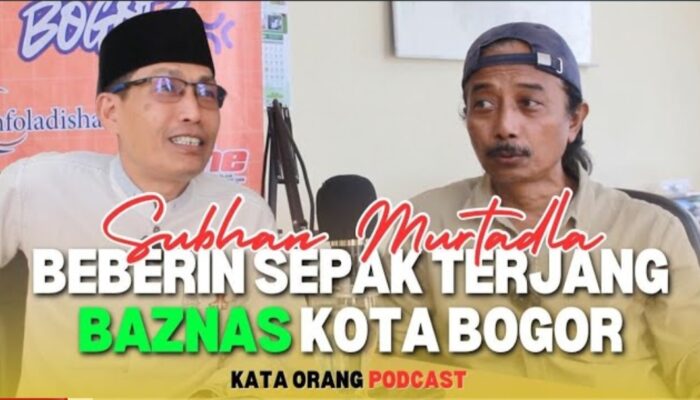 Subhan Murtadla Beberkan Sepak Terjang Baznas Kota Bogor