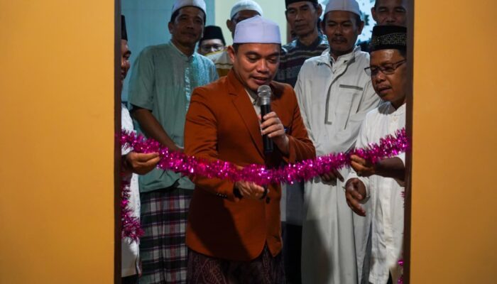 Resmikan Menara Masjid Baitussalam, Karnain Asyhar : Kini Tak Ada Penghalang Penuhi Panggilan Adzan  ​