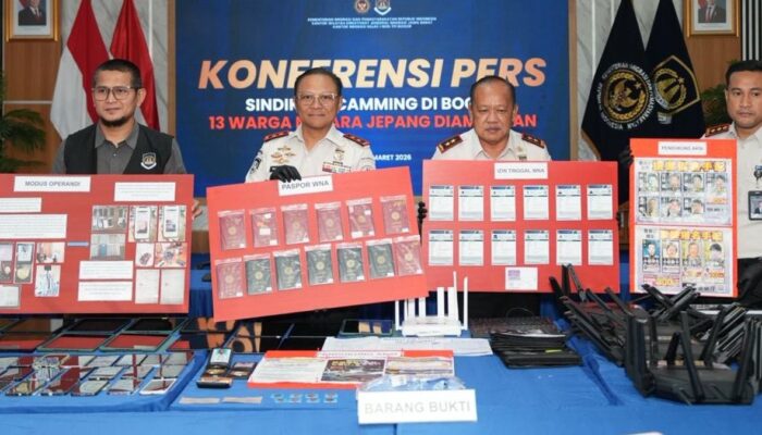 Belasan WNA Ditangkap di Perumahan Sentul City, Pura Pura jadi Polisi Gadungan Asal Jepang