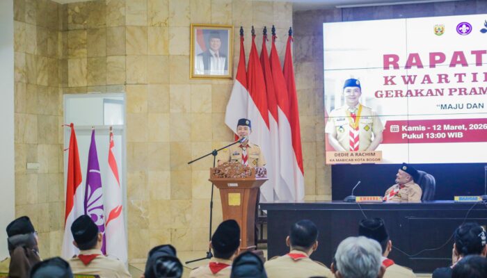 Rakercab Pramuka Kota Bogor 2026 Jadi Titik Awal Transformasi, Dedie Rachim Soroti Transparansi dan Rekrutmen Pelajar