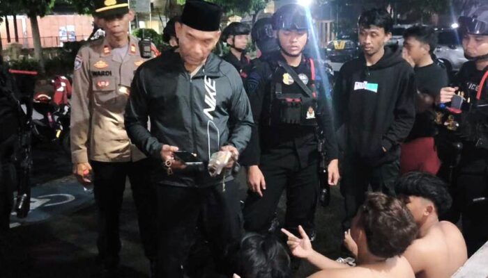Puluhan Gengster Ditangkap Saat Malam Takbiran di Cileungsi, Polisi Terluka Ditabrak Pelaku
