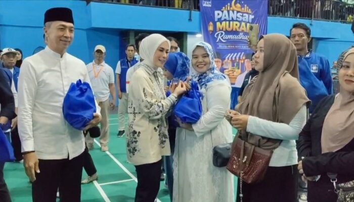 Ribuan Paket Sembako PANsar Murah Ramadhan Ludes Diserbu Warga