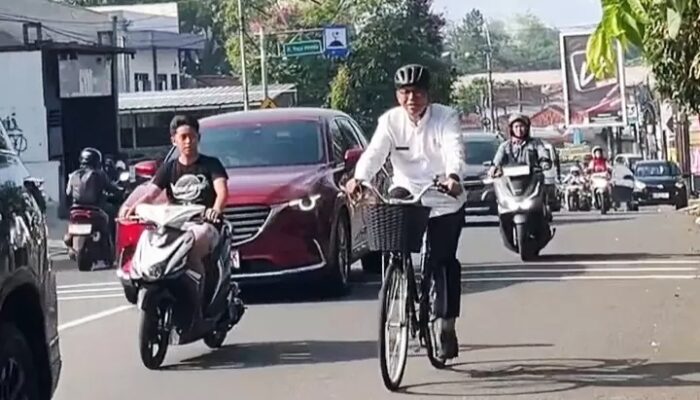 Rabu Tanpa BBM, ASN Kabupaten Bogor Gowes ke Kantor