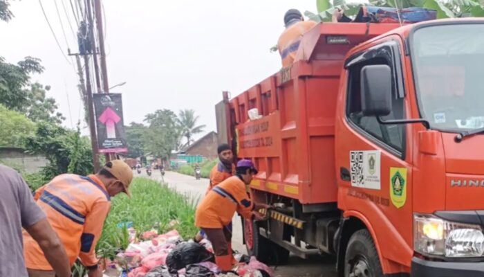 Sampah Liar Menggunung di Bogor Barat, DLH Angkut 8 Ton Usai Lebaran