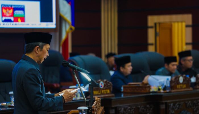 Rapat Paripurna, Dedie Rachim Sebut Ada Tren Positif Dalam Kinerja Pemkot Bogor