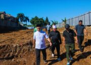 Dedie Rachim Tinjau Proyek Trase Baru Batutulis, Alat Berat Mulai Masuk