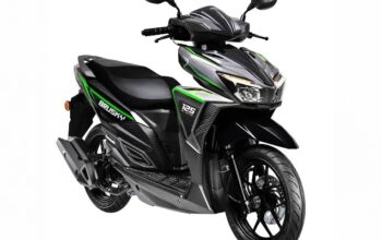 Mirip Vario Generasi Lama, Kawasaki Brusky 125 Berani Dipatok Rp26,5 Juta