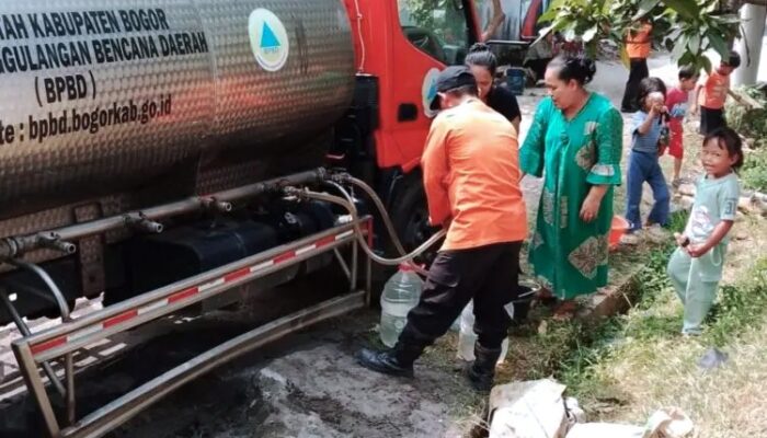 Kemarau Mulai Berdampak di Kabupaten Bogor, Dua Desa Ajukan Bantuan Air Bersih ke BPBD