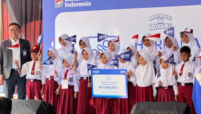 Peringati Hari Anak Nasional 2026, BRI Salurkan Bantuan Pendidikan untuk SDN Sukamahi 2 Bogor
