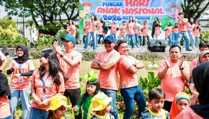 Alun-alun Kota Bogor Jadi Panggung Inklusi Anak pada Puncak HAN 2026