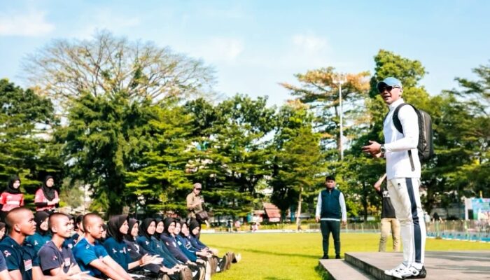 56 Capaska Kota Bogor Mulai Digembleng, Wakil Wali Kota Ingatkan Disiplin Jadi Kunci Sukses