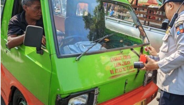 16 Angkot Tua di Kota Bogor Ditilang, Dishub Semprot Tanda X dan Nyatakan Tak Laik Jalan