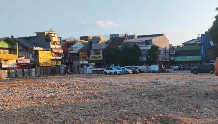 Lahan Eks Pasar dan Plaza Bogor Kini Jadi Parkir Sementara, Upaya Urai Macet Suryakencana Saat Akhir Pekan