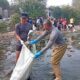Sungai Ciliwung Surut, Gunungan Sampah Muncul di Bogor, Seribu Orang Turun Bersih Bersih