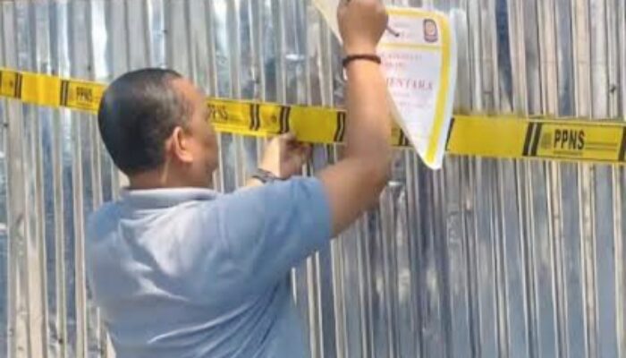 Tiga Bulan Dibangun tanpa Izin, Proyek Lapangan Padel di Sentul Disegel Satpol PP