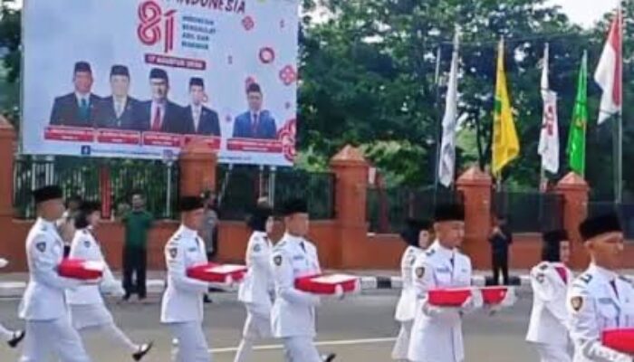 Bendera dari Tahun 1948 Dibawa ke 40 Kecamatan Bogor, Rudy Titip Pesan Ini