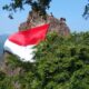 Merah Putih Raksasa Kembali Berkibar di Tebing Gunung Munara Kabupaten Bogor