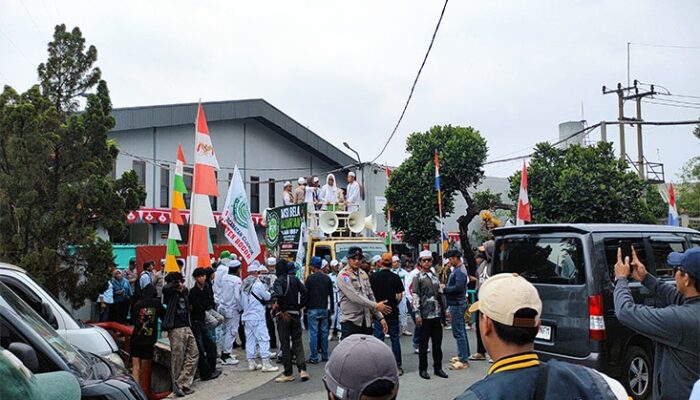 Demo di Pabrik Miras Kabupaten Bogor, Habib Bahar Ancam Bakar Perusahaan Jika Tak Tutup dalam 7 Hari