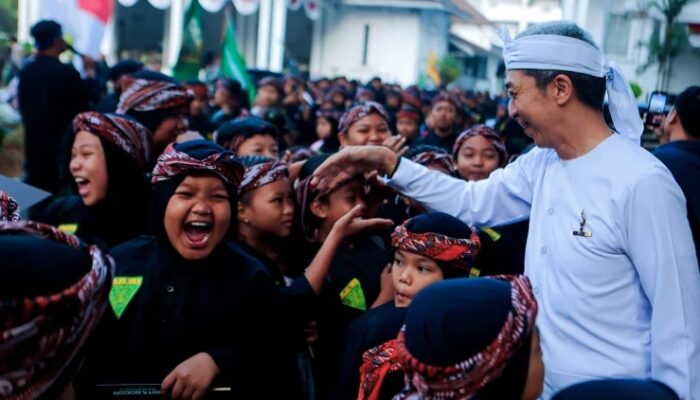 Pesilat Cilik Ramaikan Kirab PPSI ke-69 di Kota Bogor, Dedie: Kalian Calon Pemimpin Bangsa