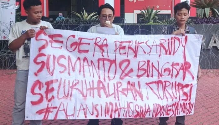 Mahasiswa Geruduk KPK, Desak Dugaan Pemotongan Upah Pungut Bappenda Bogor Dibongkar Sampai ke Hulu