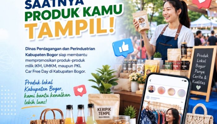 Produk UMKM hingga PKL di Kabupaten Bogor Bisa Dipromosikan Gratis, Ini Caranya